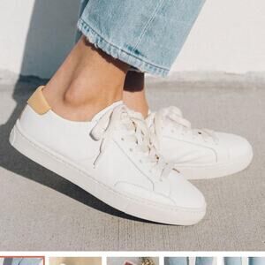NEW Soludos the original Ibiza classic leather sneaker womens‎ shoes size 8